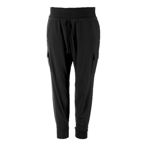 Athleta Pants - Athleta Sutton Black Utility Cargo Jogger Pants Size M/L UPF 50+ Breathable
